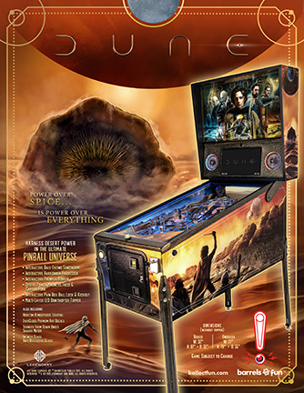 Dune Machine Flyer set