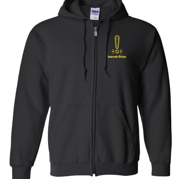 Black Zip Hoodie